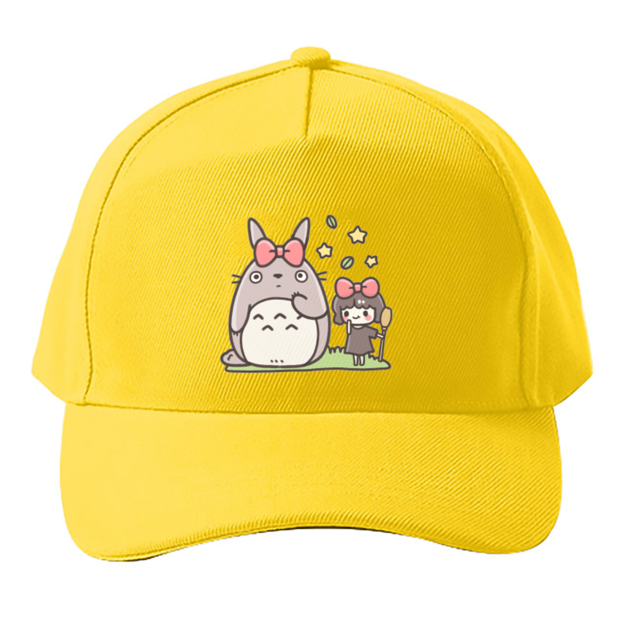 （画像用） となりのトトロ 草壁メイ 草壁サツキ My Neighbor Totoro Satsuki Kusakabe Mei Kusakabe ベースボールキャップ 綿100％ 男女兼用 帽子 スポーツ